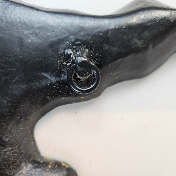 VTG Cast Iron USA Map Tray Rustic 50 States Wall Art Platter Cabincore Americana - Picture 6 of 8